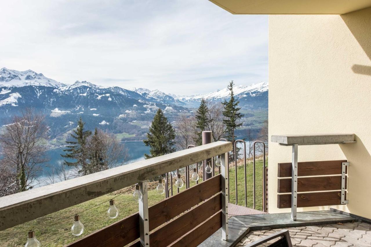 Apartment Alpenrose 2.5 Mit Mitbenutzung Spa & Wellness - Griwa Rent Ag Beatenberg Exterior photo